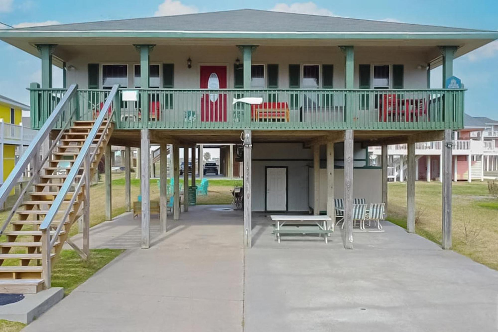 Villa Escape From The Storm à Bolivar Peninsula Extérieur photo