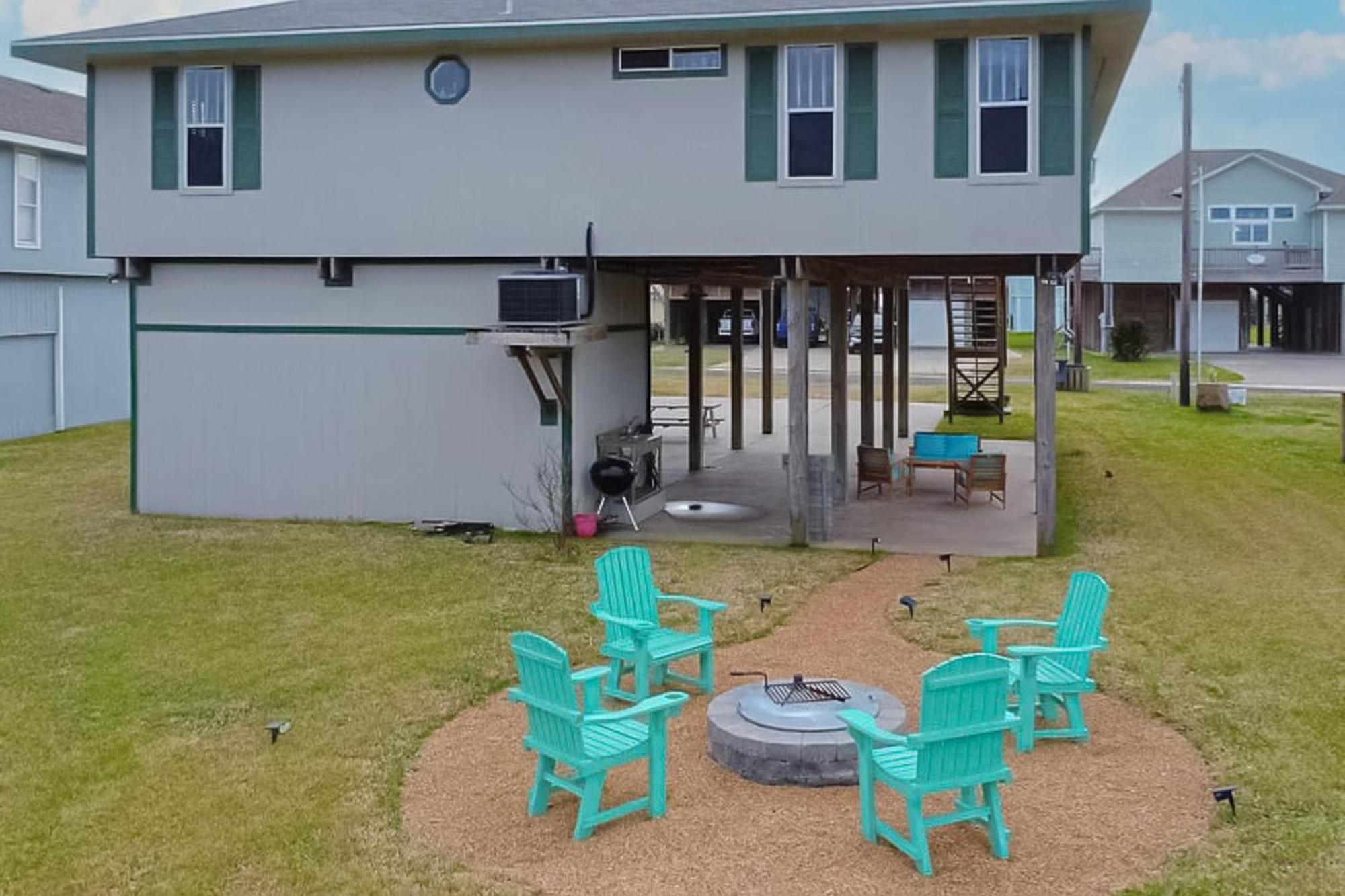Villa Escape From The Storm à Bolivar Peninsula Extérieur photo
