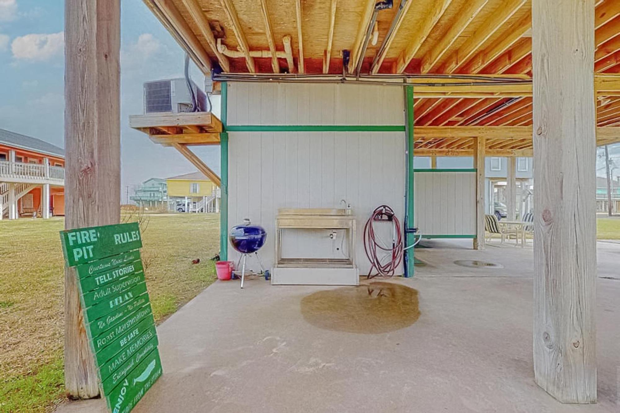 Villa Escape From The Storm à Bolivar Peninsula Extérieur photo